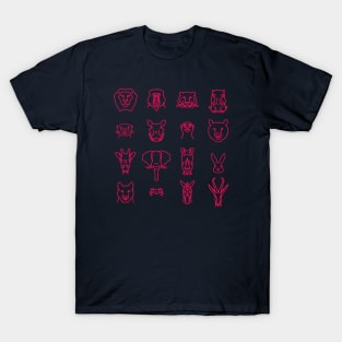 Animal Kingdom I (Magenta) T-Shirt